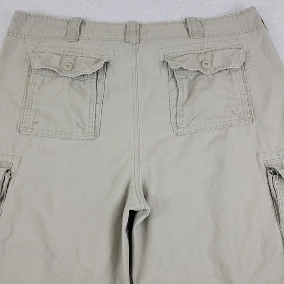 Steve & Barry's Cargo Pants Mens 38x29 Relaxed Fit Multi Pocket Casual Outdoor - Picture 9 of 9
